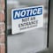 Signmission Not An Entrance Door Blocked OSHA Notice Sign, Vinyl Decal, 10in W x 7in L, 2PK OS-2PACK-NS-D-710-L-15144 - alternate 6